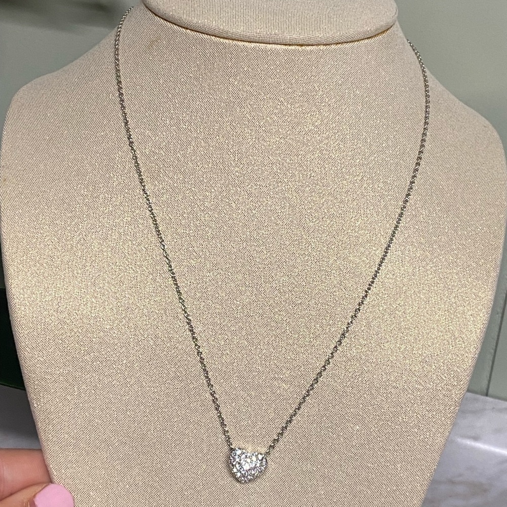 SWAROVSKI crystal heart necklace